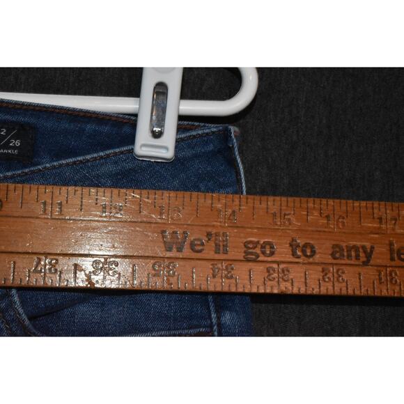 Lucky Brand Lolita Boot Cut Women's 2/26 Western Distressed Denim Jeans - Picture 10 of 11